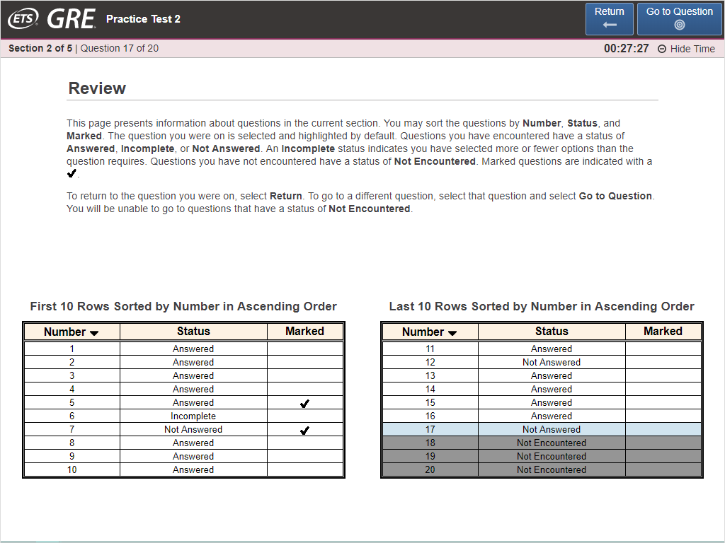 Fig. 2 The ‘Review’ page from the current interface